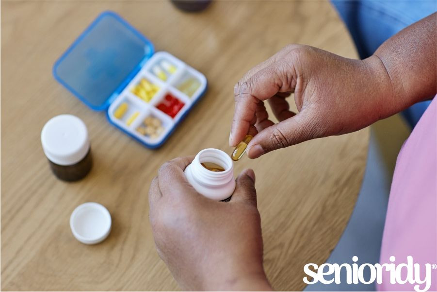 woman-organizing-pills