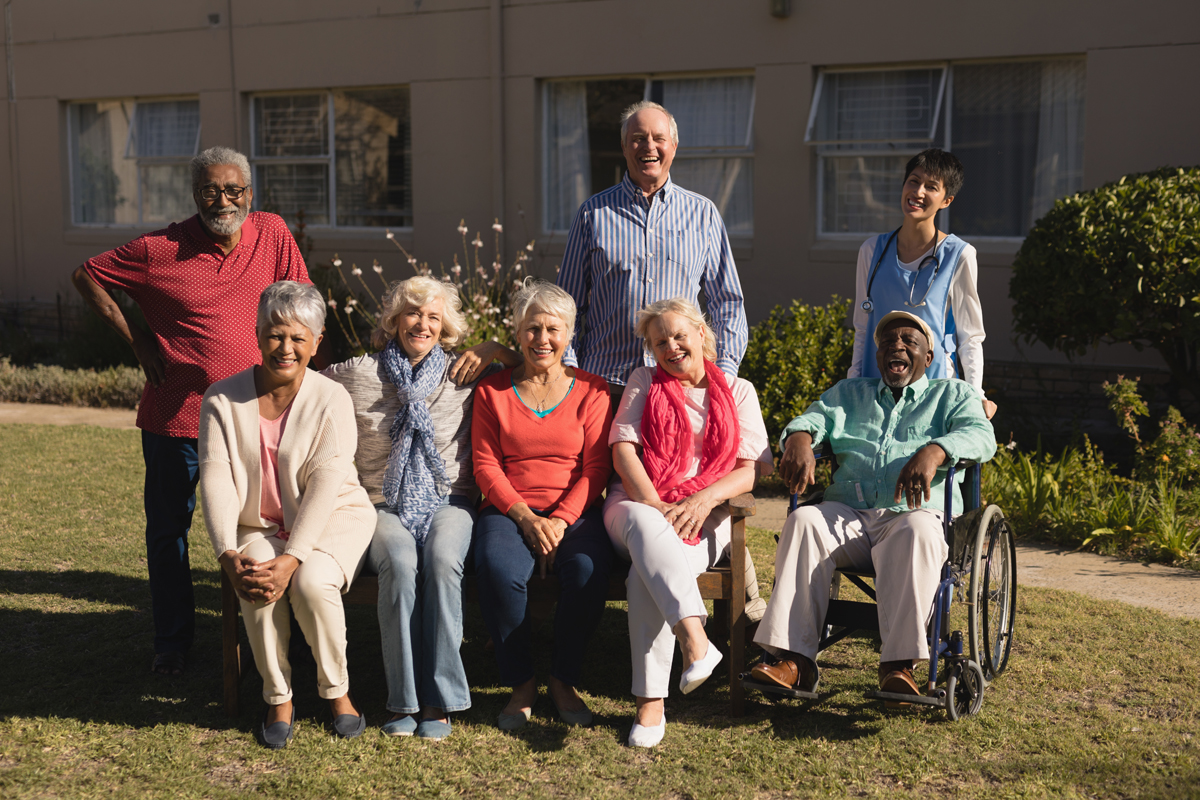 active group of senior people in huntsville