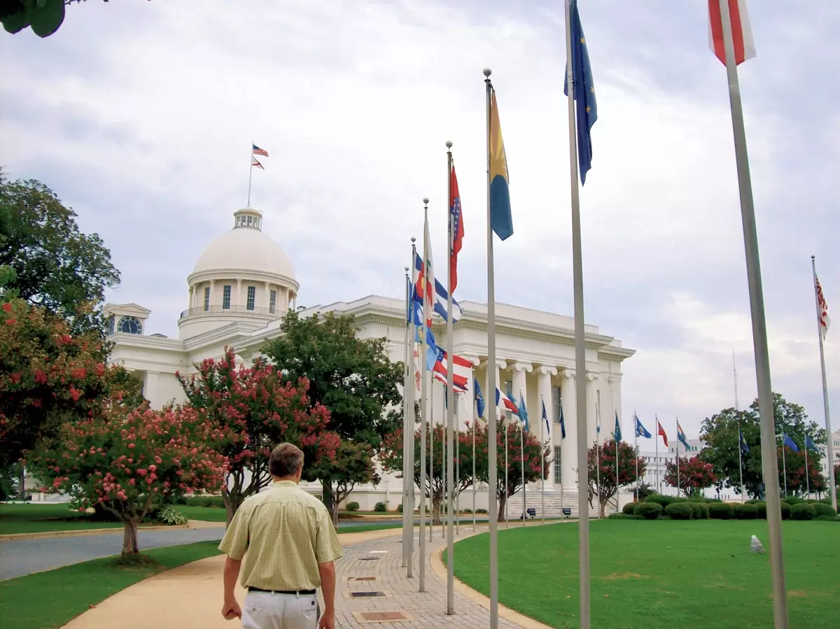 capitole de l&#39;état de l&#39;alabama à montgomery vie assistée