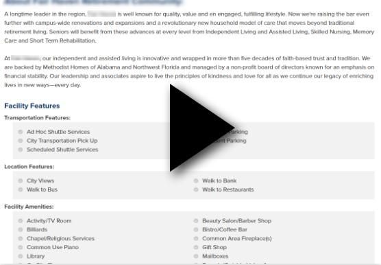 indexed content