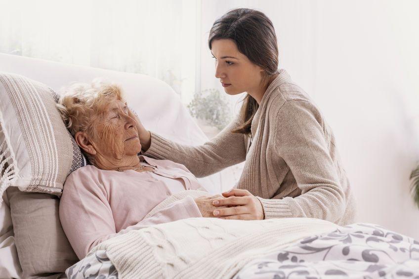 palliative care to grandmother by granddaughter