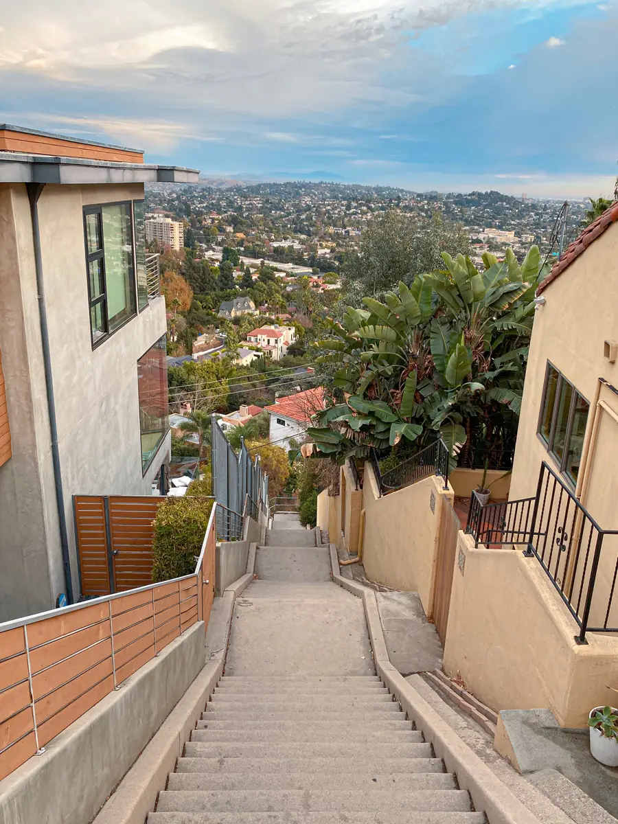 los felices escaleras secretas en los angeles california